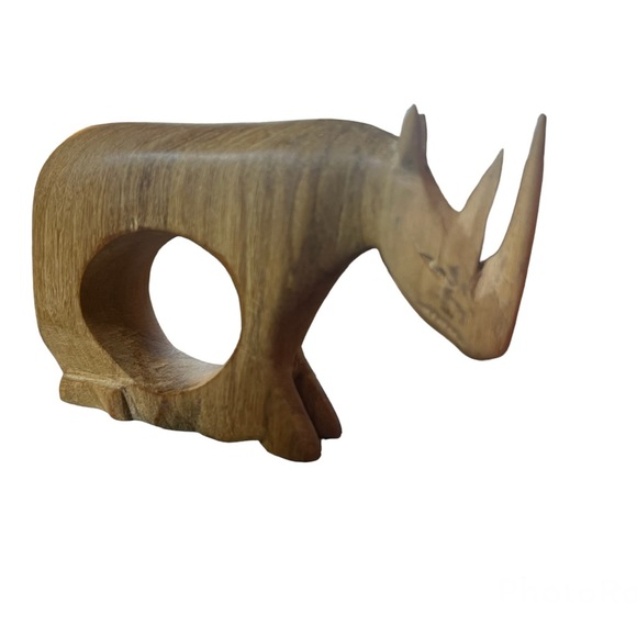 African safari six napkin rings - Picture 6 of 8